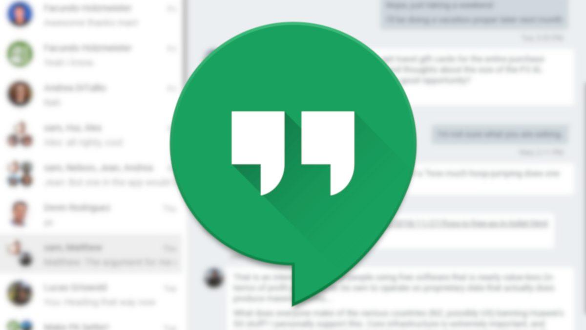 Google, G Suite Kullanıcıları İçin Hangouts’un Kapanışını Erteledi