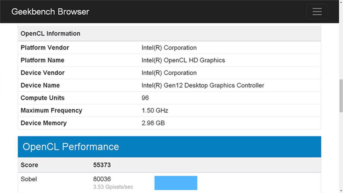 Intel Xe Gen 12, Geekbench Sonuçlarıyla Şaşırttı