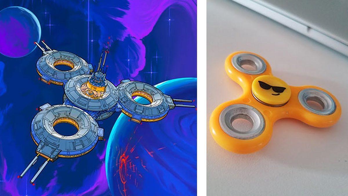 Evdeki Eşyaları Akılalmaz Uzay Gemisi Modellerine Dönüştüren Tasarımcı