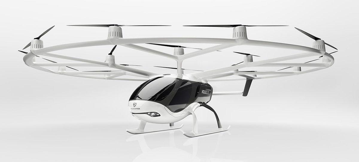 Volocopter, 18 Pervaneli Yeni Elektrikli Uçan Taksisini Tanıttı