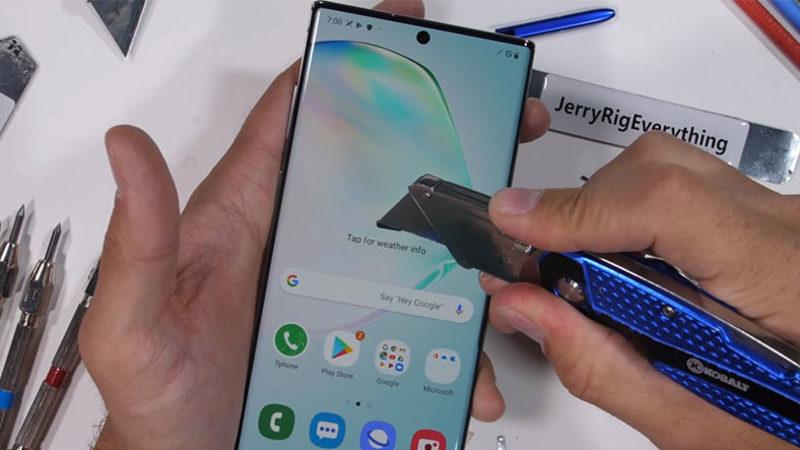 Samsung Galaxy Note 10’da Yer Alan S Pen Ne Kadar Dayanıklı (Video)