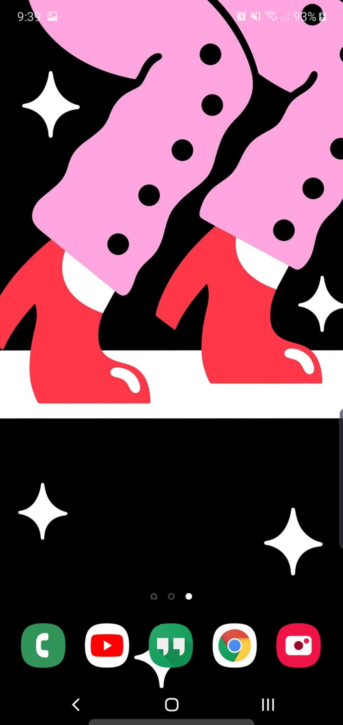 Samsung Galaxy Note 10’un Ön Kamerasını Gizleyen Duvar Kağıtları