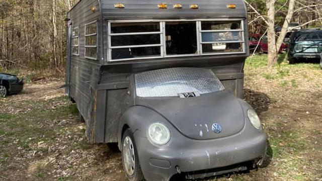 Dünyanın En Garip Tasarımına Sahip Volkswagen Beetle Karavanı