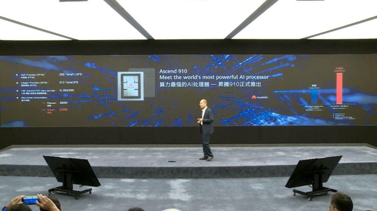 Huawei, Yeni Yapay Zeka İşlemcisi Ascend 910’u Tanıttı