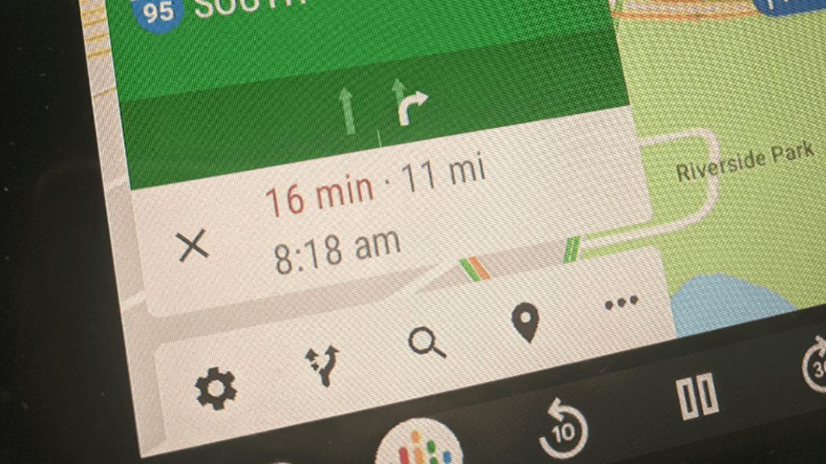 Google Haritalar’a Android Auto Kullanımını Kolaylaştıracak Yeni Tuşlar Eklendi