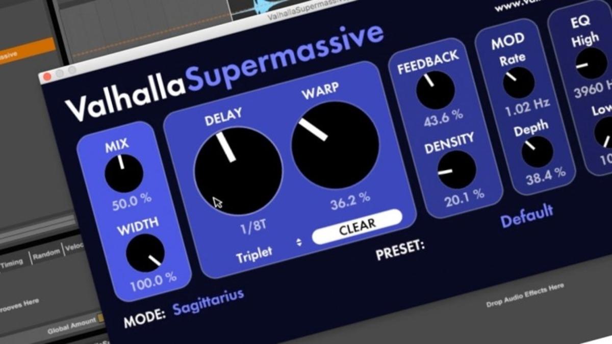 Profesyonel Bir DJ Gibi Efekt Oluşturabileceğiniz Valhalla Supermassive, Ücretsiz Olarak Yayınlandı