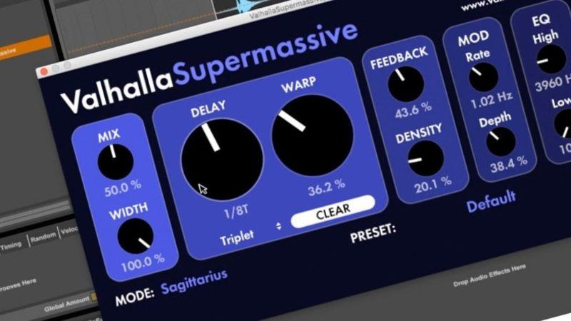 Profesyonel Bir DJ Gibi Efekt Oluşturabileceğiniz Valhalla Supermassive, Ücretsiz Olarak Yayınlandı