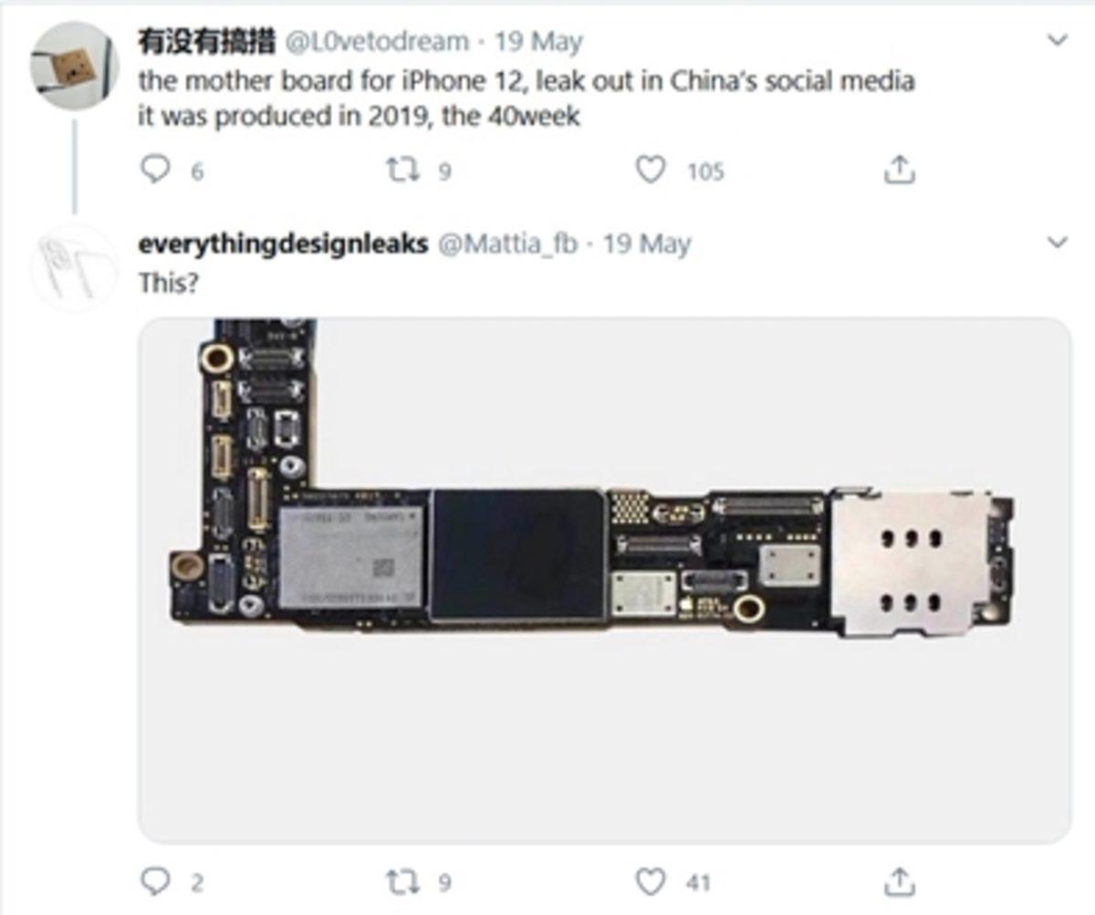 iPhone 12’ye Ait Olduğu İddia Edilen Bir Anakart Ortaya Çıktı
