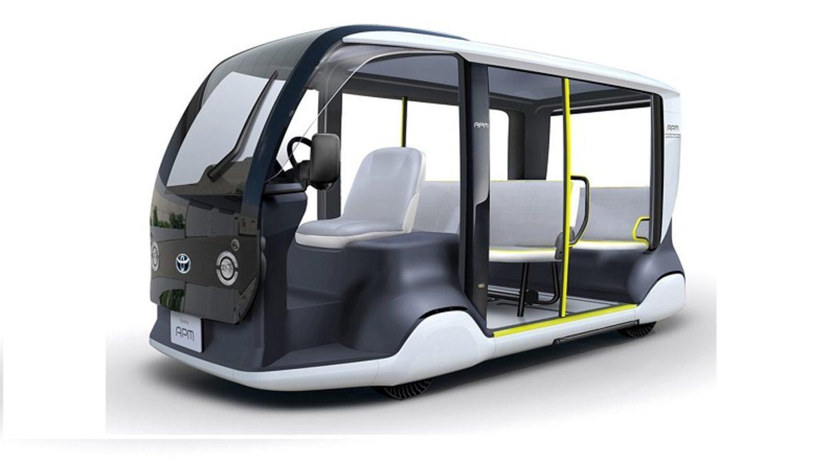 Toyota, 2020 Tokyo Olimpiyatları İçin Özel Olarak Tasarladığı Otonom Araçlarını Tanıttı