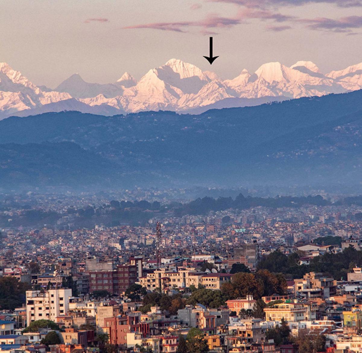 Koronavirüsten Önce İmkansızdı: Everest Dağı, Artık Şehir Merkezinden Görülebiliyor