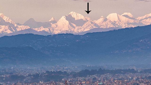 Koronavirüsten Önce İmkansızdı: Everest Dağı, Artık Şehir Merkezinden Görülebiliyor