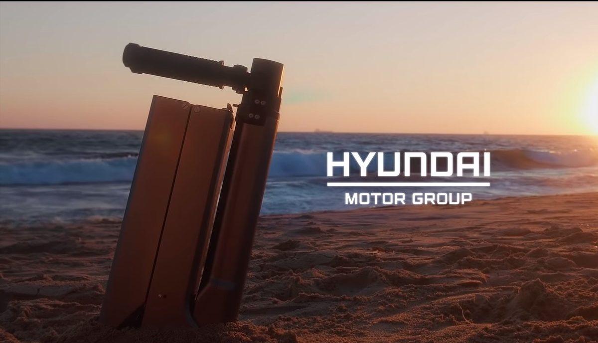 Hyundai, Katlanabilir Elektrikli Scooterına Ait Bir Tanıtım Videosu Yayınladı