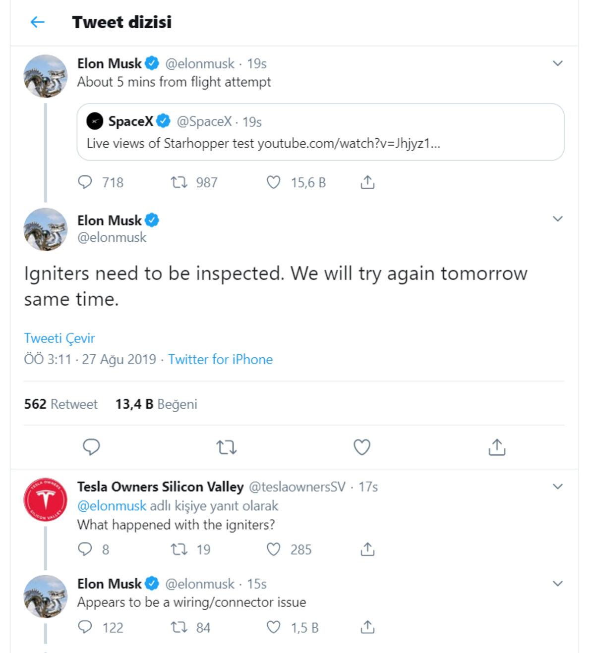 SpaceX, Starhopper’in Uçuşunu Yine Erteledi