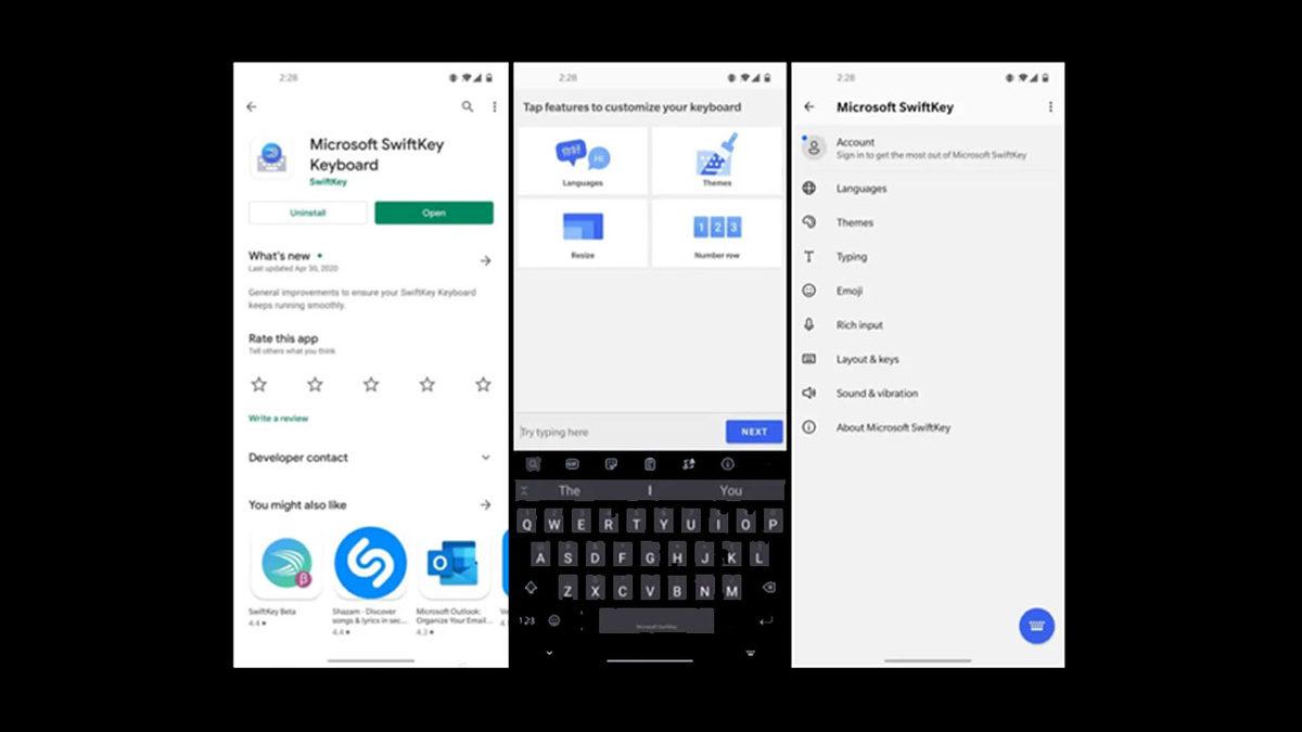 Popüler Klavye Uygulaması SwiftKey, Yeni İsmiyle Google Play Store’da Yayınlandı