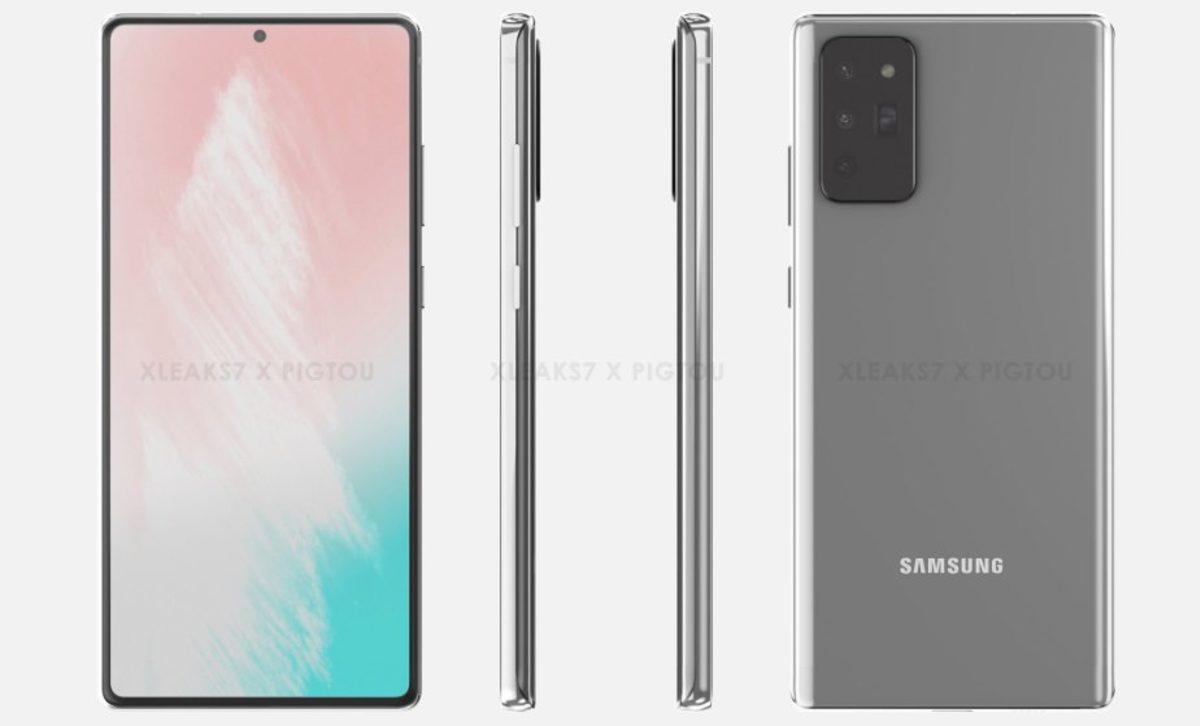 Samsung Galaxy Note 20’nin Tasarımıyla İlgili Yeni Görseller Ortaya Çıktı