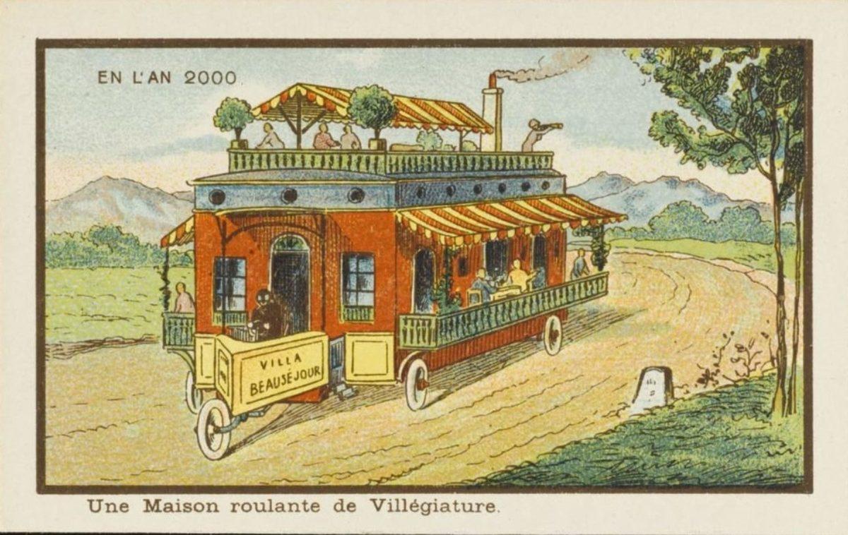 Geçtiğimiz Yüzyılın İnsanları, Gelecekteki Evleri İşte Böyle Hayal Ediyorlardı