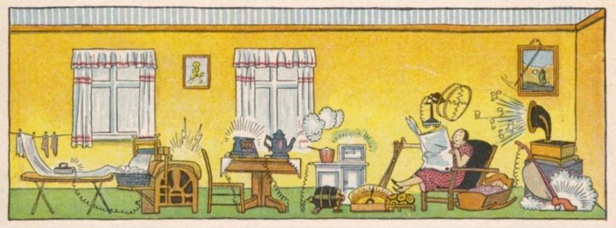 Geçtiğimiz Yüzyılın İnsanları, Gelecekteki Evleri İşte Böyle Hayal Ediyorlardı