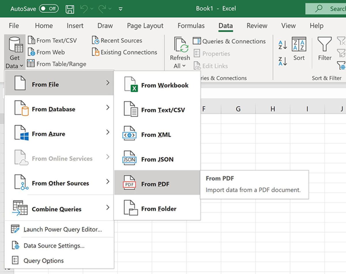 Microsoft Excel’e PDF’ten Veri Alma Özelliği Geldi