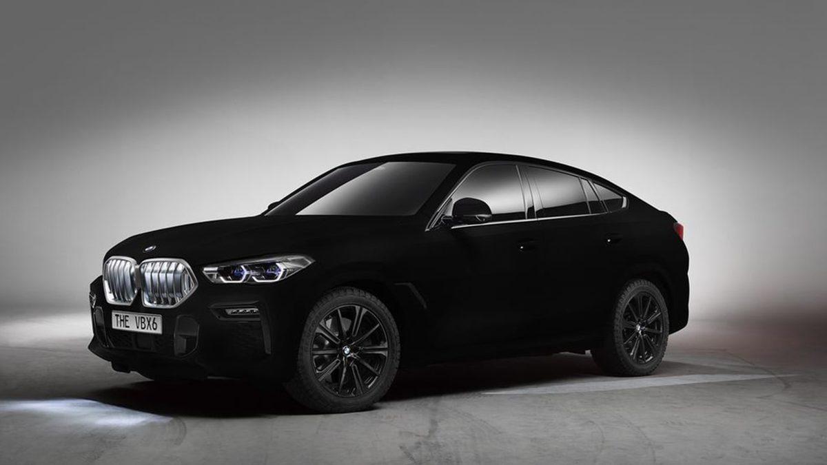 BMW’nin, Siyahlar Siyahı ‘Vantablack’ ile Kaplanmış Arabası Ortaya Çıktı