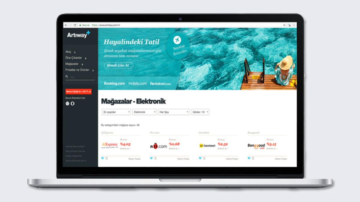 Alışveriş Yaptıkça Para Kazandıran Platform: Artıway