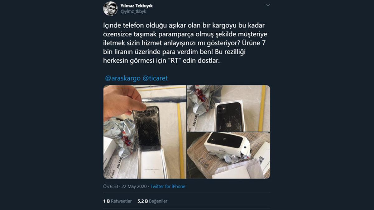 Kargoda Sağlamlık Testine Maruz Kalan iPhone 11’in Yürek Burkan Görüntüleri