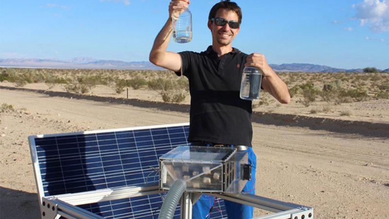 Bilim İnsanları, Çölde Bile Su Üretebilen Bir Cihaz Geliştirdiler