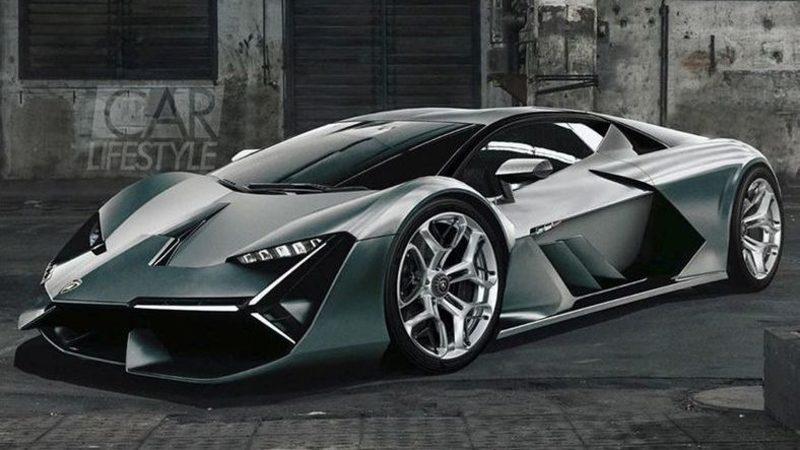 Lamborghini’nin Yeni Hiper Otomobilinin Muhteşem Görünen Konsept Tasarımı