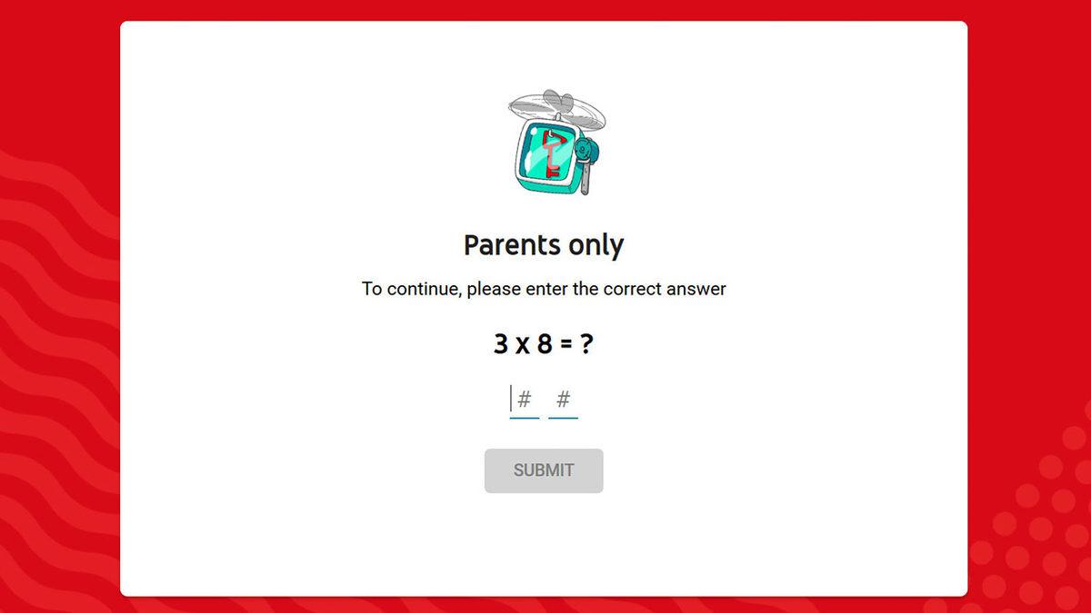 YouTube Kids’in Ebeveyn Kilidi Basit Bir Matematik Problemi Olarak Belirlendi
