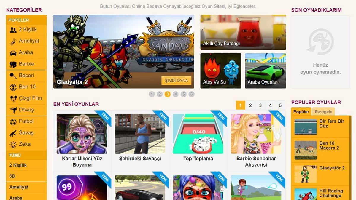Her Yaştan Oyuncu İçin En Popüler Ücretsiz Oyun Siteleri