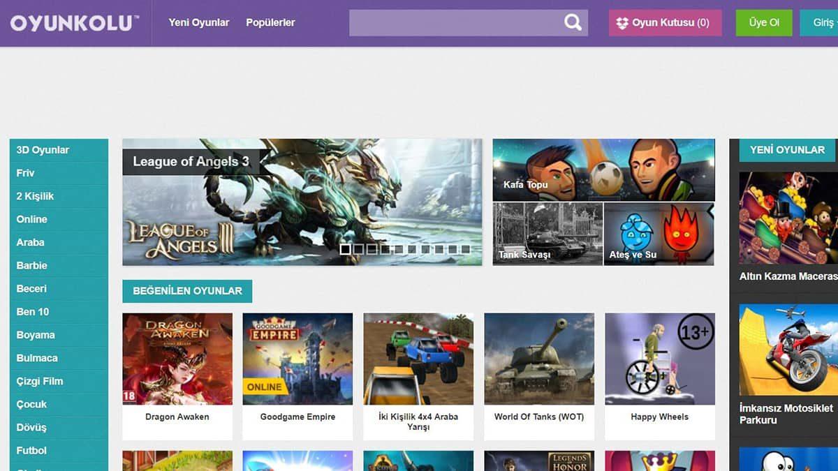 Her Yaştan Oyuncu İçin En Popüler Ücretsiz Oyun Siteleri