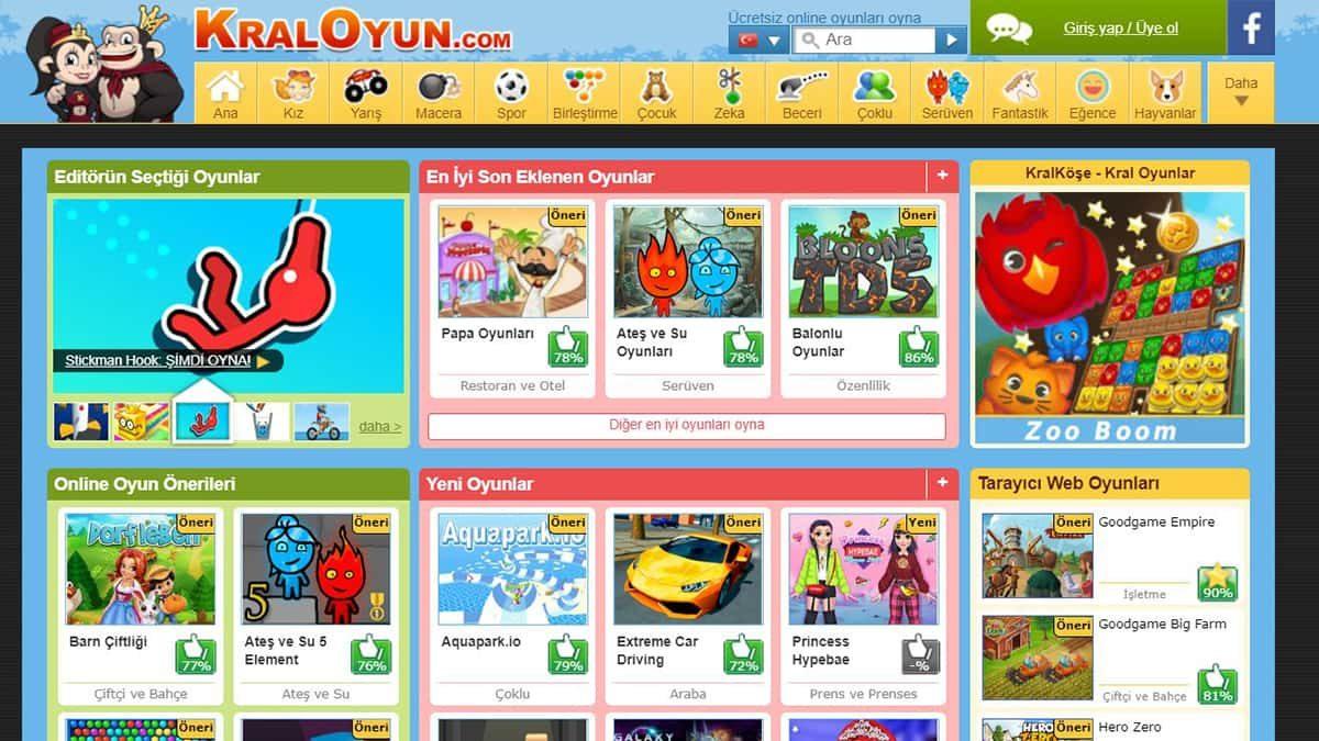 Her Yaştan Oyuncu İçin En Popüler Ücretsiz Oyun Siteleri