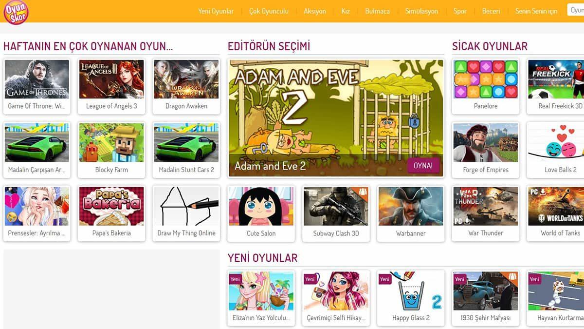 Her Yaştan Oyuncu İçin En Popüler Ücretsiz Oyun Siteleri