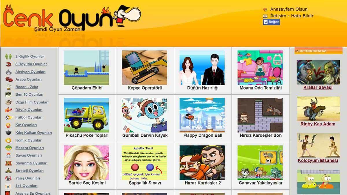 Her Yaştan Oyuncu İçin En Popüler Ücretsiz Oyun Siteleri