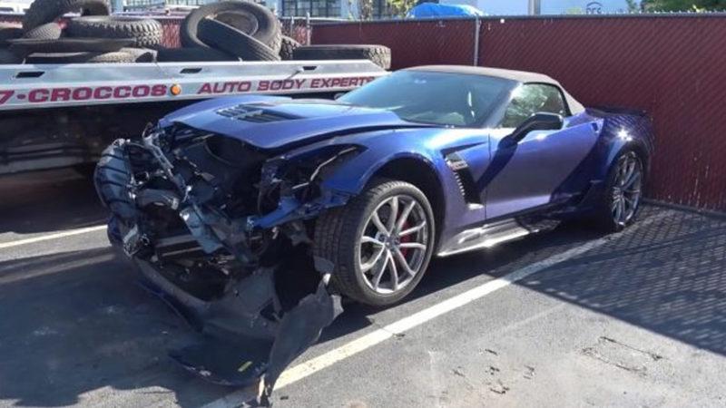 Bir YouTuber’ın C7 Corvette Z06’sı, Kiralandıktan 3 Dakika Sonra Pert Oldu