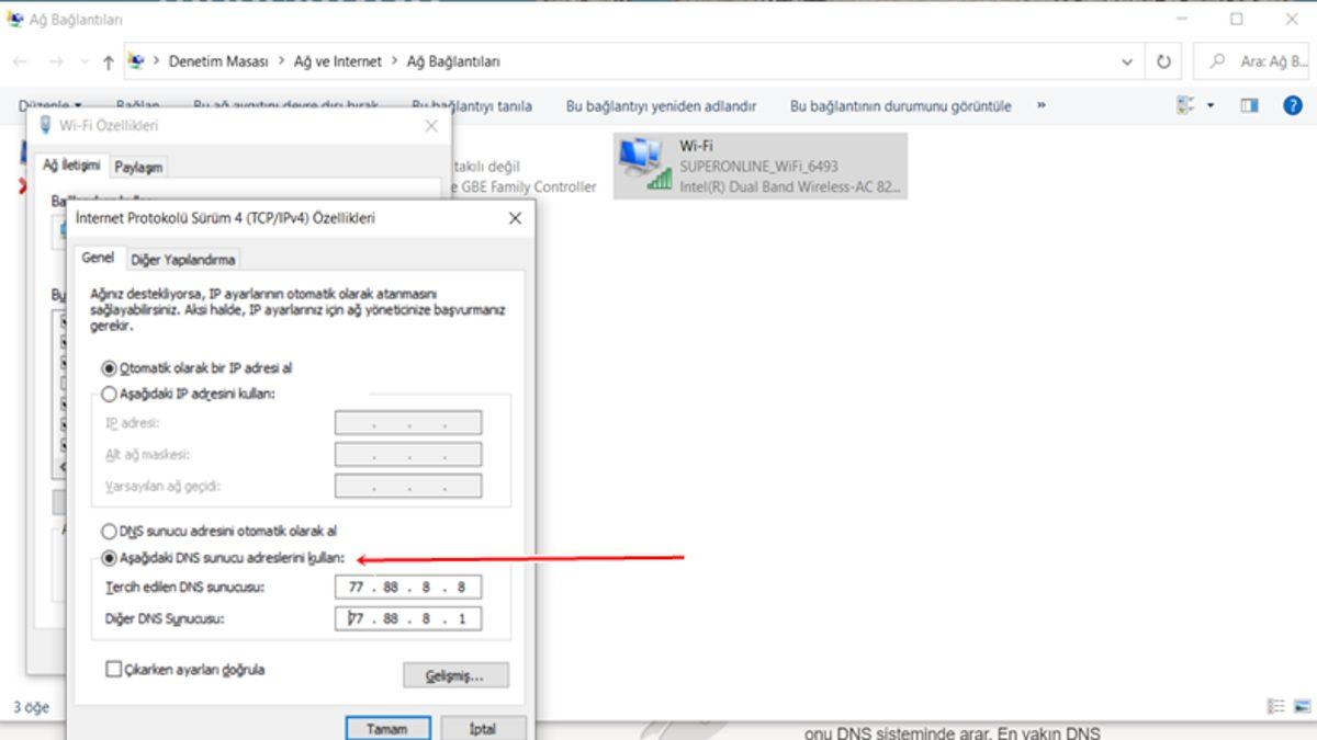 Yandex DNS Ayarları Nasıl Yapılır?