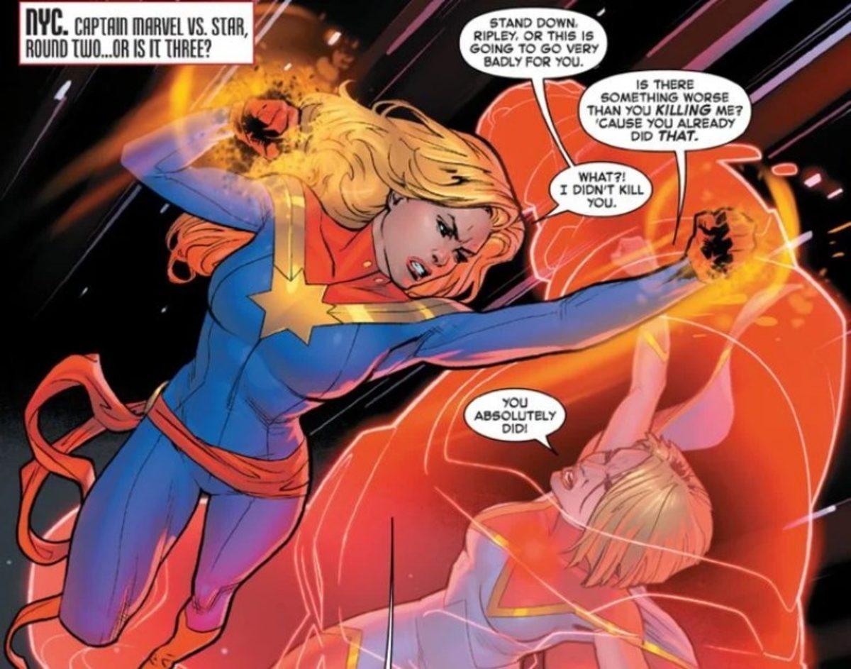 Captain Marvel’ın Çizgi Romanda Star Karakterini Öldürdüğü Kesinleşti