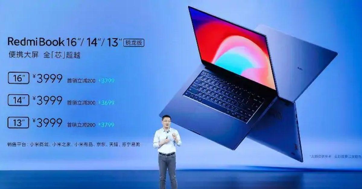 AMD İşlemcili RedmiBook Ruilong Dizüstü Bilgisayarlar Duyuruldu