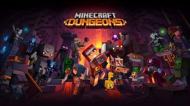 Minecraft Temalı Aksiyon RPG Oyunu Minecraft Dungeons, PC ve Konsollar İçin Yayınlandı