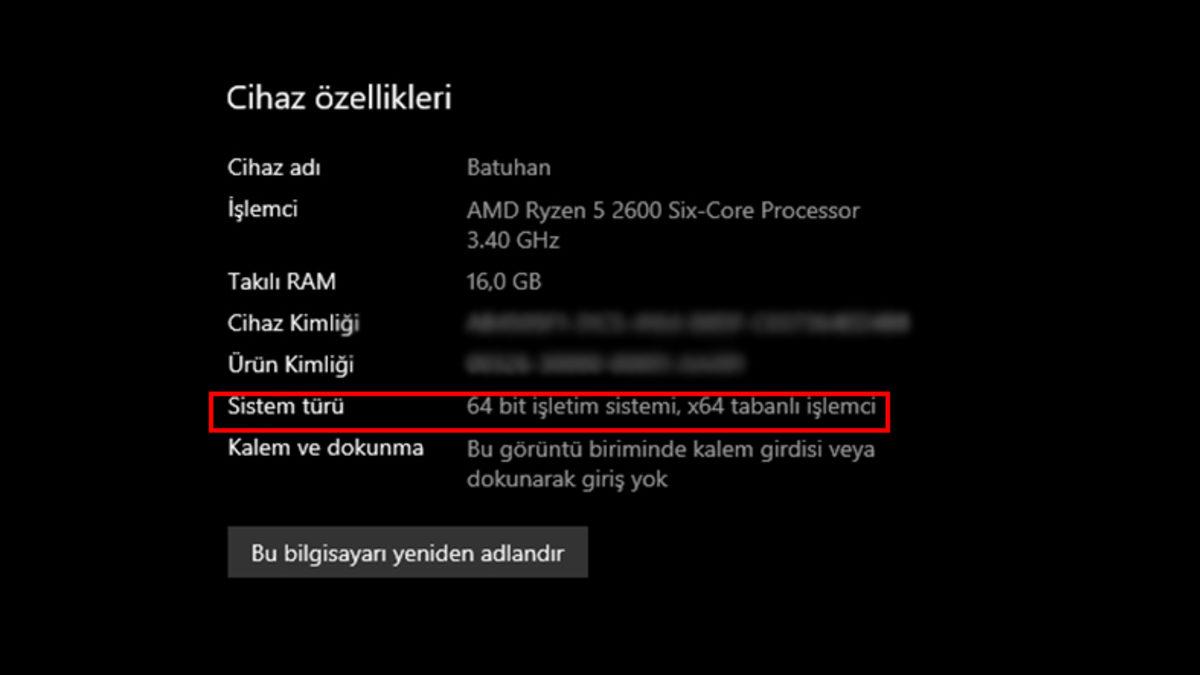 x86 Yani 32 Bit ve x64 Yani 64 Bit Nedir?