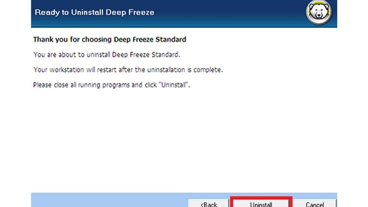 Deep Freeze Kaldırma Nasıl Yapılır?