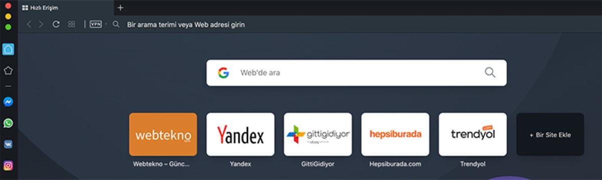 Opera’ya WhatsApp ve Instagram’dan Sonra Şimdi de Dahili Twitter Geldi