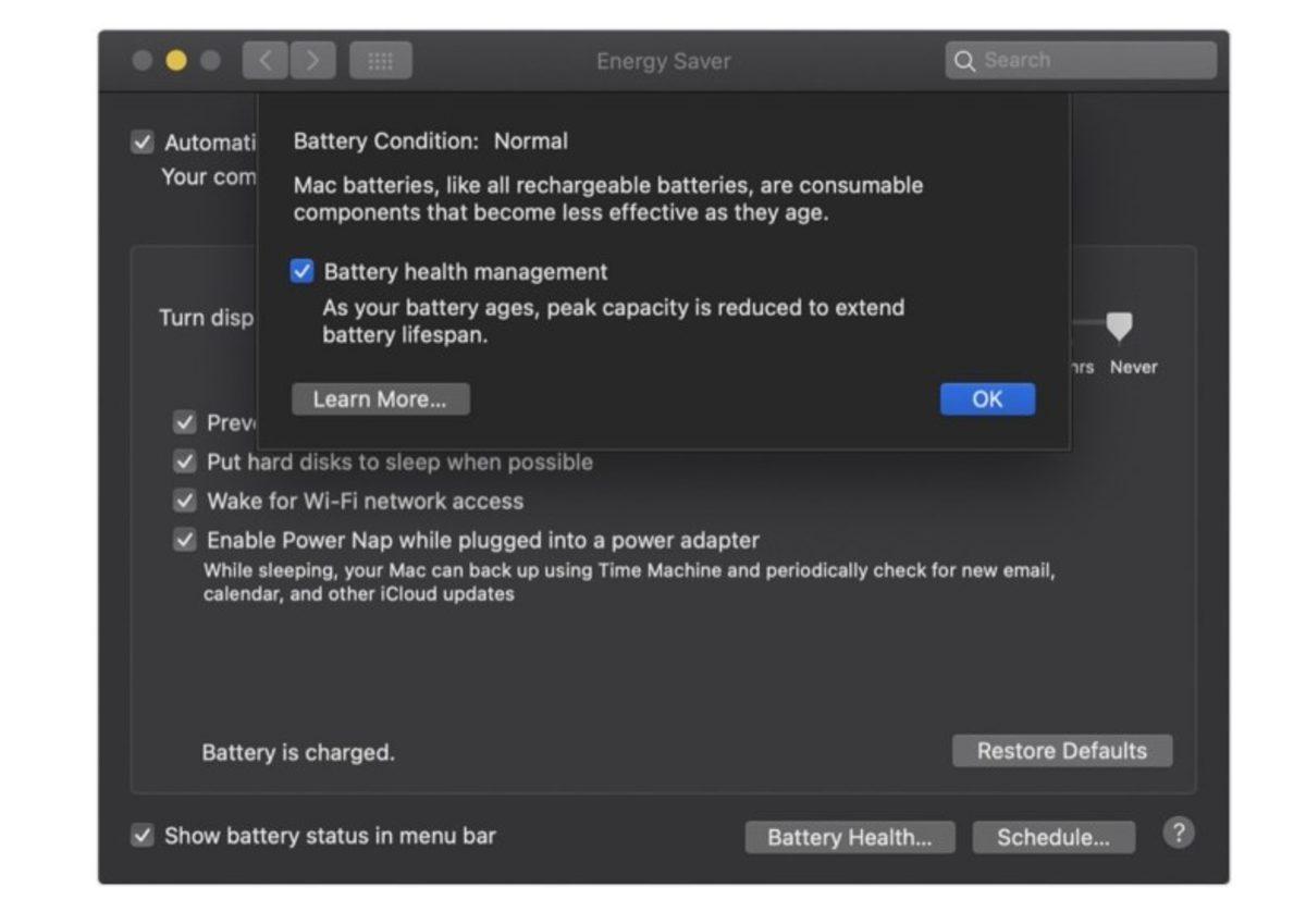 Pil Sağlığı Yönetimi Özelliğine Sahip macOS Catalina 10.15.5 Yayınladı