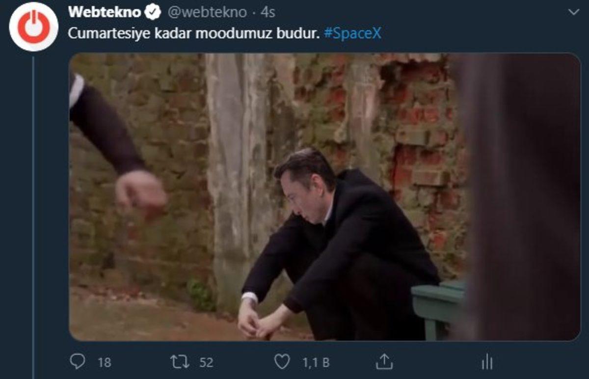 SpaceX’in Son Dakikada İptal Edilen Görevi İçin Sosyal Medyada Yapılan Komik Paylaşımlar