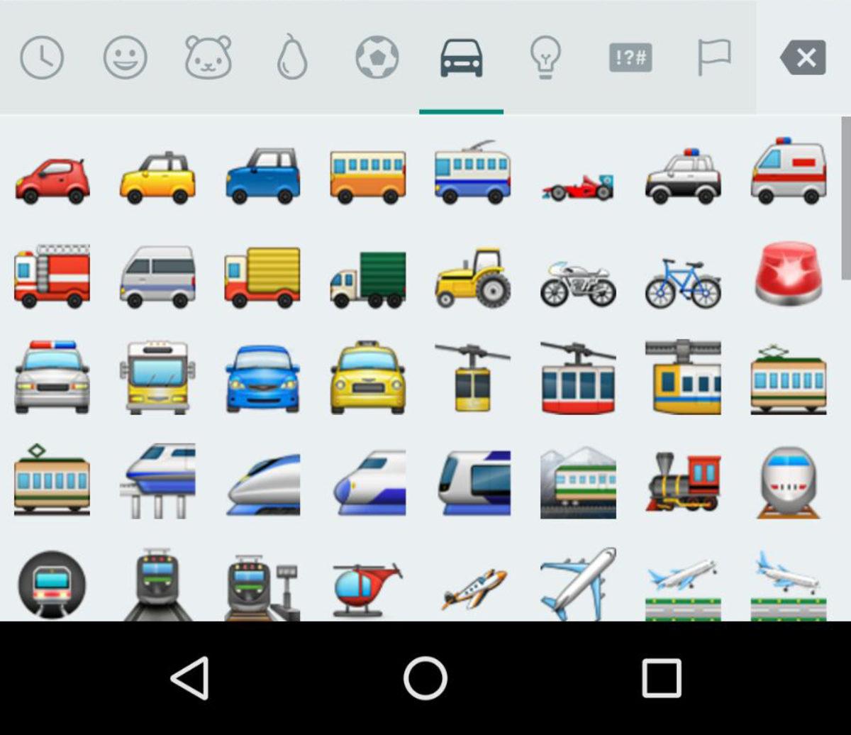 WhatsApp’a Yeni Emojilerle Birlikte Emoji Grupları Eklendi!