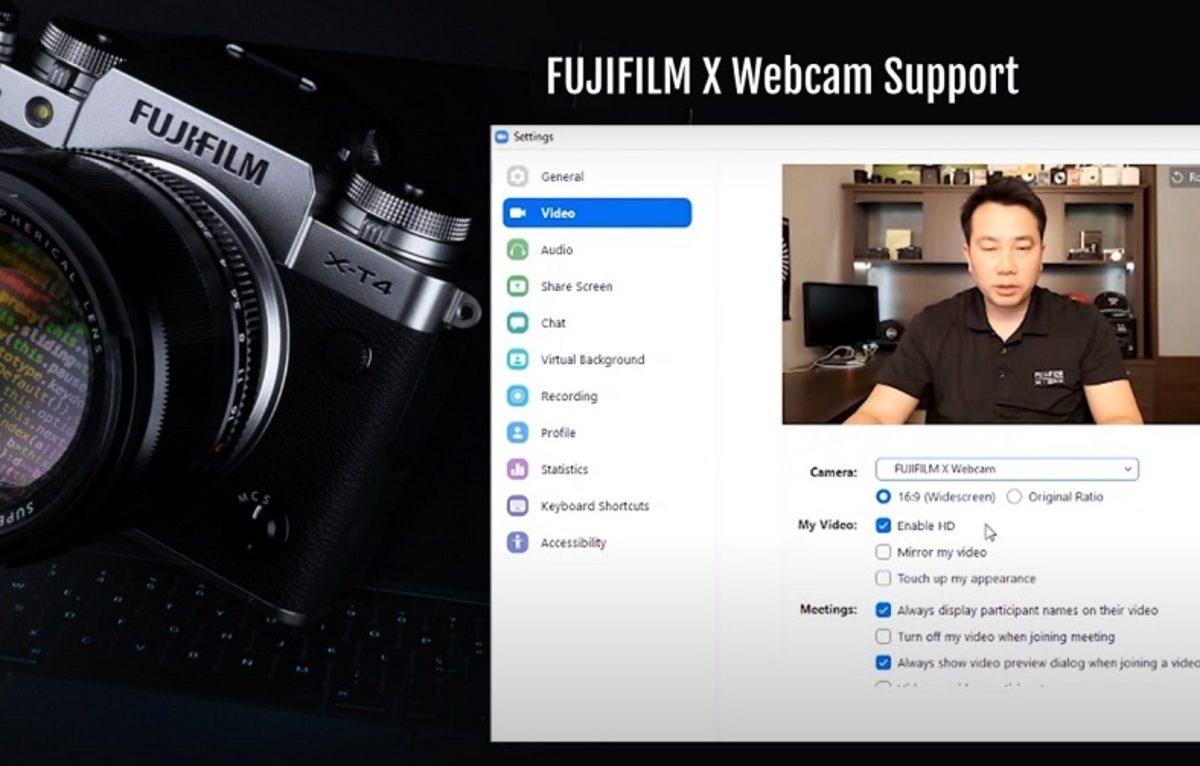 Fujifilm, Fotoğraf Makinelerini Webcam’e Dönüştüren Uygulamasını Yayınladı