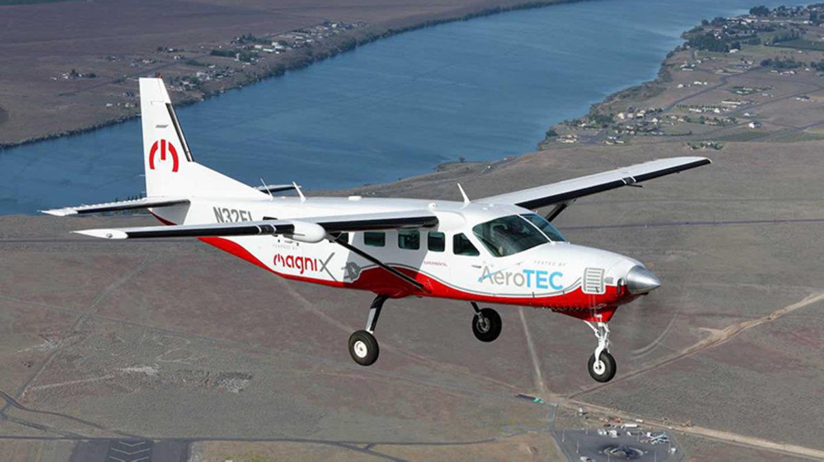 Dünyanın En Büyük Elektrikli Uçağı eCaravan, İlk Uçuşunu Gerçekleştirdi