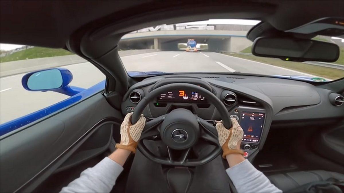 McLaren 720S’in Otobanda Asfaltı Ağlattığı Heyecan Verici Hız Testi (Video)