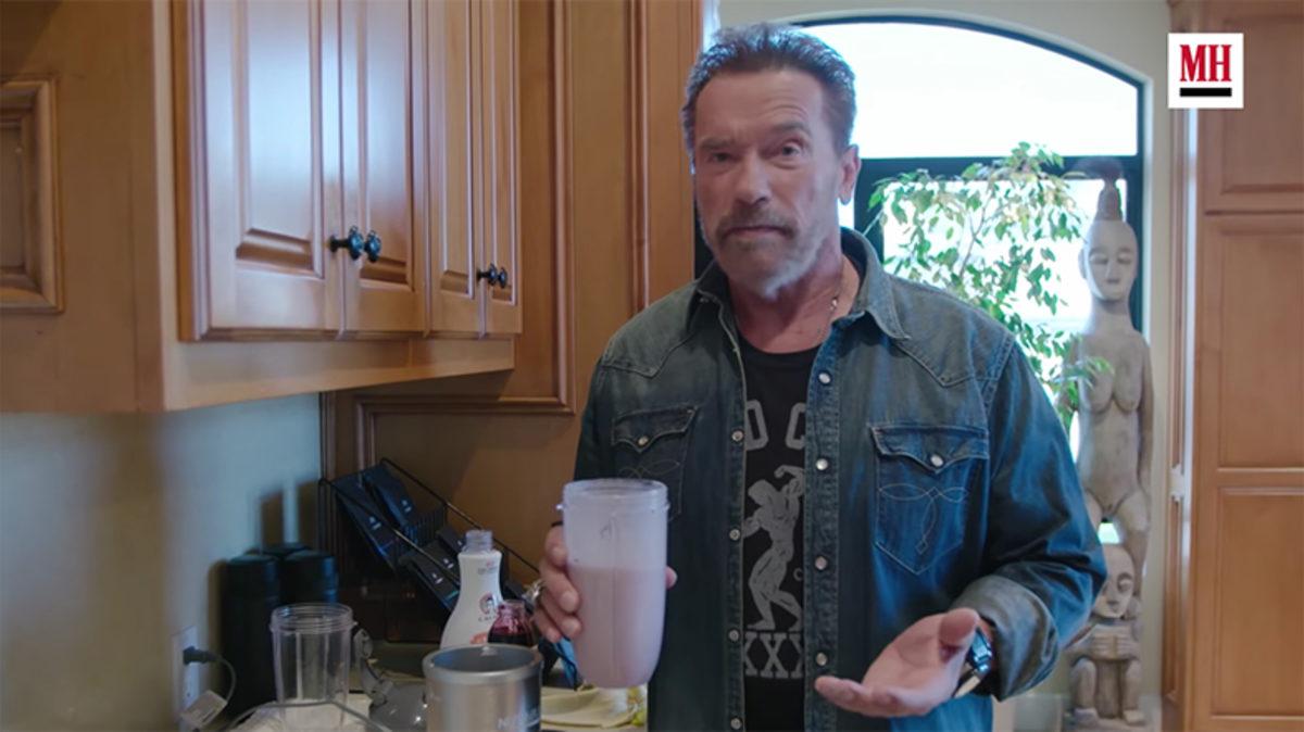 Arnold Schwarzenegger, Sağlıklı Yaşam İçin Kullandığı Protein Karışımının Tarifini Açıkladı