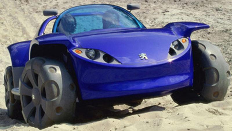 Peugeot’nun Oyuncak Arabaya Benzeyen Plajlık Konsept Otomobili (Video)