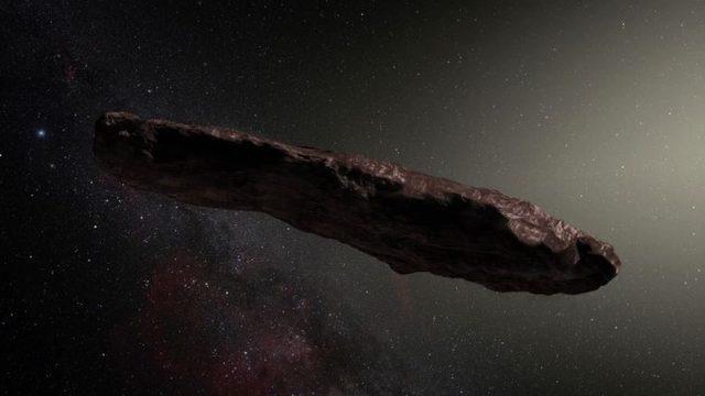 Kuyruklu Yıldız Oumuamua Bir Buzdağı Olabilir